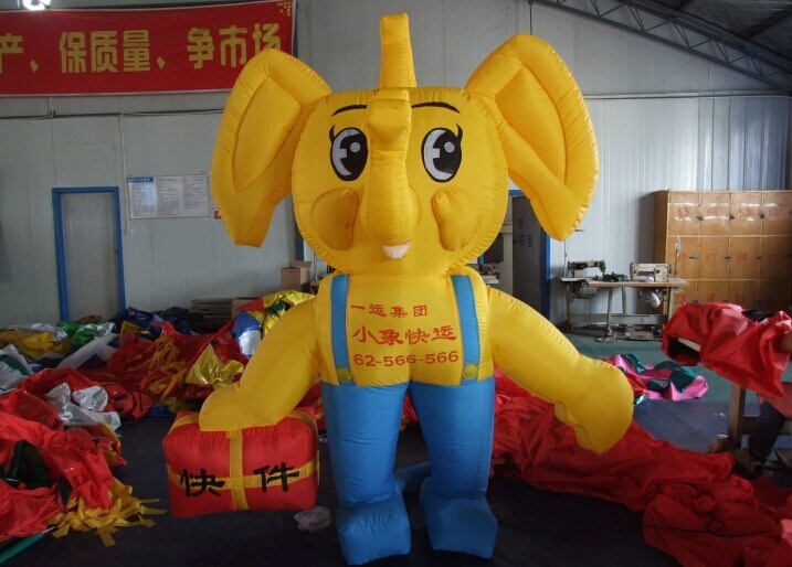 临沧大象充气卡通气模